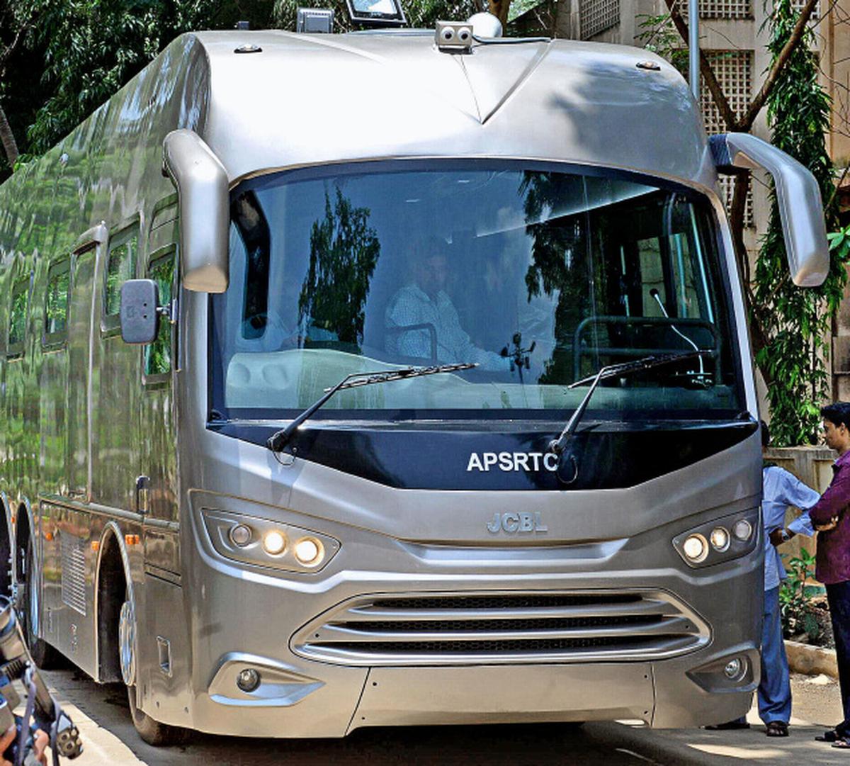 Bulletproof Chief Minister Bus